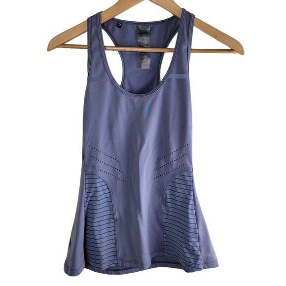 Gymshark Tops - Gymshark Womens Pro Perform Vest size S Steel Blue Activewear Racer Back Stretch
